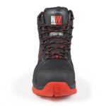 Zapato de seguridad HARDWORK HW Bering High C/ Thinsulate Red Unisex - Imagen 4