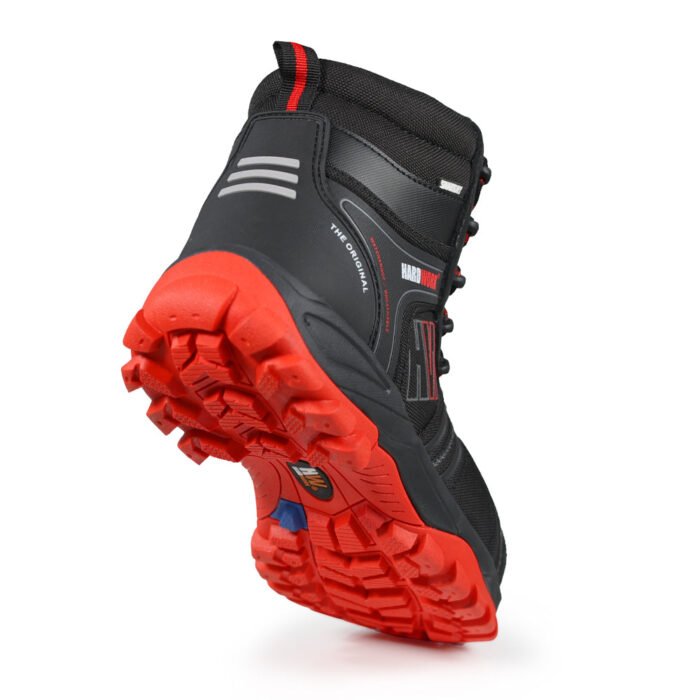 Zapato de seguridad HARDWORK HW Bering High C/ Thinsulate Red Unisex - Imagen 5