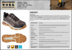 Skechers Zapatilla Hombre Seguridad Arcket Café - Imagen 5