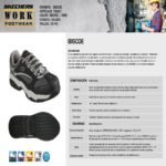 Skechers Zapatilla Mujer Seguridad Biscoe Gris - Imagen 5
