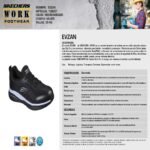 Skechers Zapatilla Mujer Seguridad Evzan Morado - Imagen 5