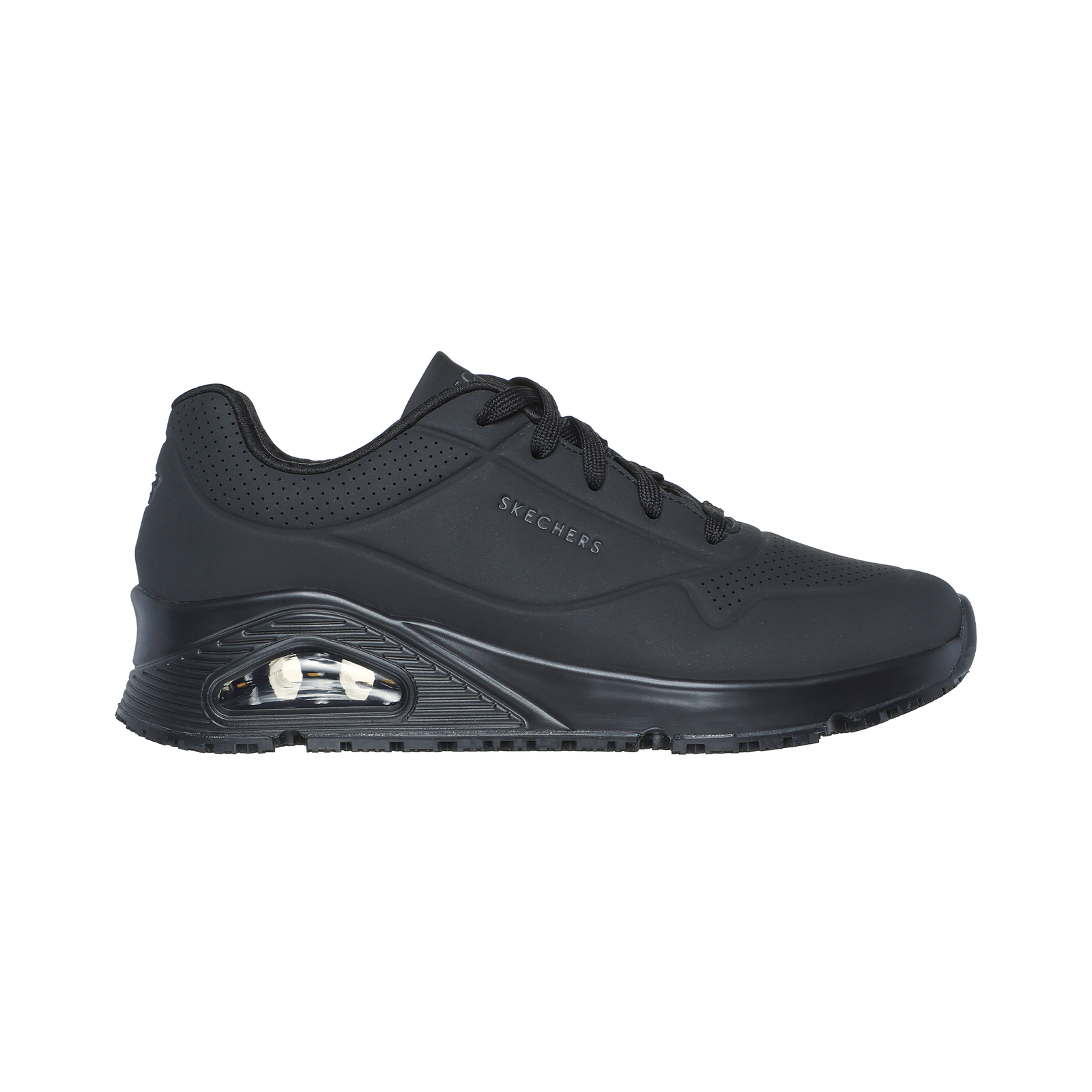 UNO_BLACK_9c834edf-634d-4df1-ab55-5effd6af46b1.png Skechers Zapatilla Mujer Ocupacional Uno Black - Imagen 1