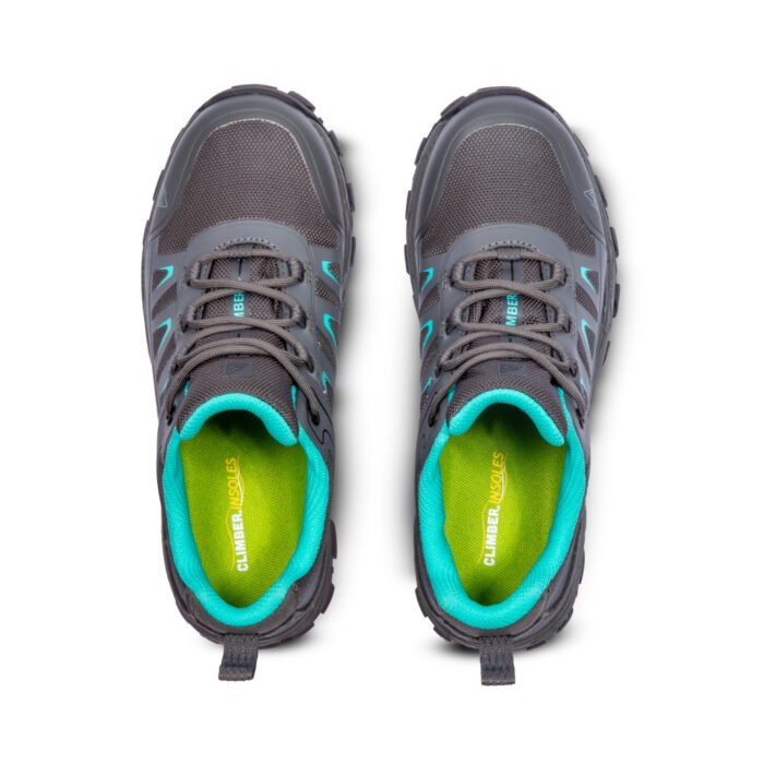 Zapatilla Outdoor Impermeable CLIMBER DAVOS Gris Mujer - Imagen 4