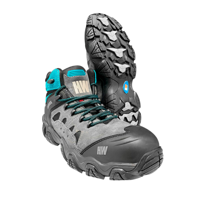 Zapato de seguridad HARDWORK HW Explorer Grey Unisex - Imagen 6
