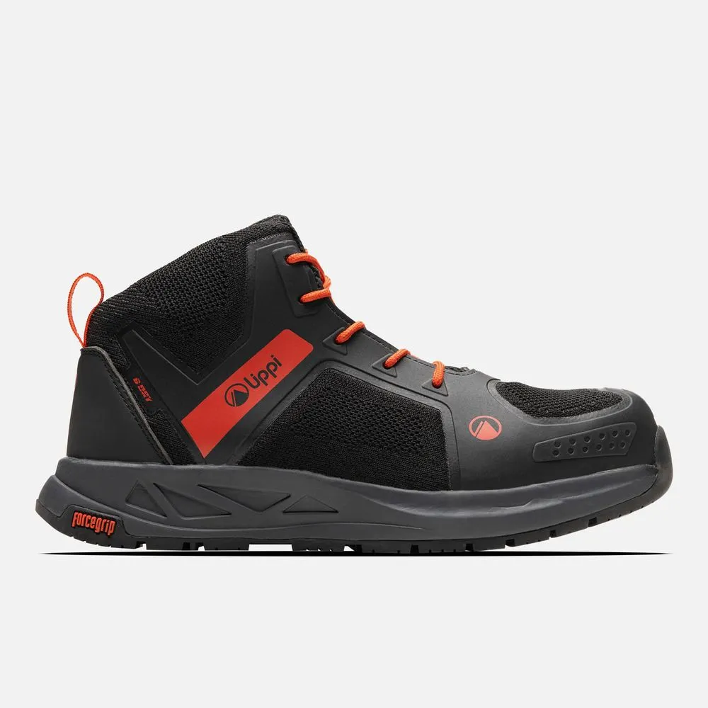 image-9527f785fa6d4fc89135b41e0d1f100d Zapato de seguridad LIPPI PRO WORK REACTION LIGHT MID ROJO Hombre - Imagen 1