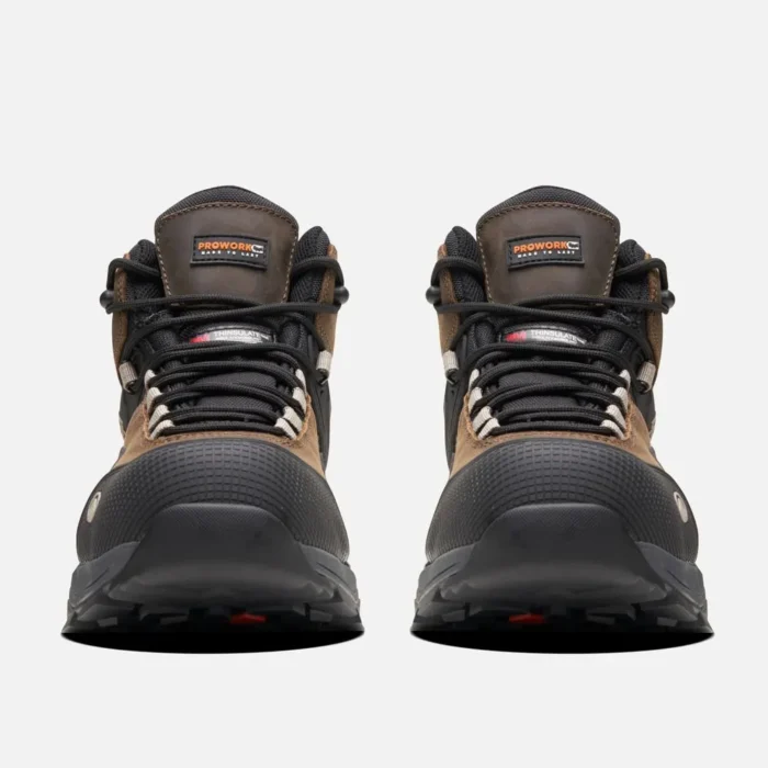 Zapato de seguridad LIPPI PRO WORK ATMOS MID CAFÉ OSCURO Hombre - Imagen 2