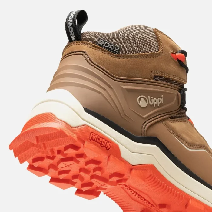 Zapato de seguridad LIPPI PRO WORK ATMOS MID CAFÉ CLARO Mujer - Imagen 4