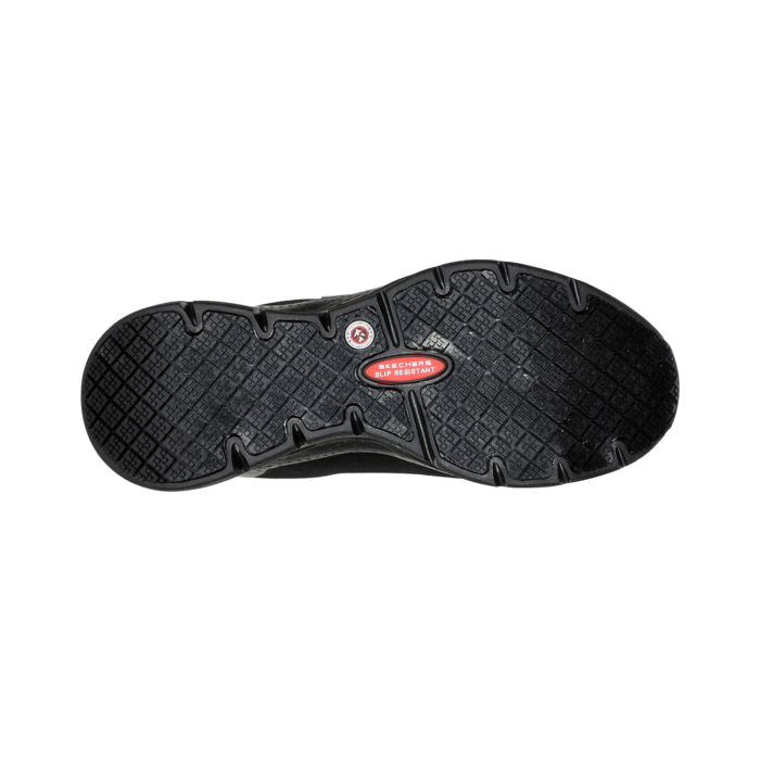 Zapato de Seguridad Skechers Arch Fit SR Evzan Negro - Imagen 4