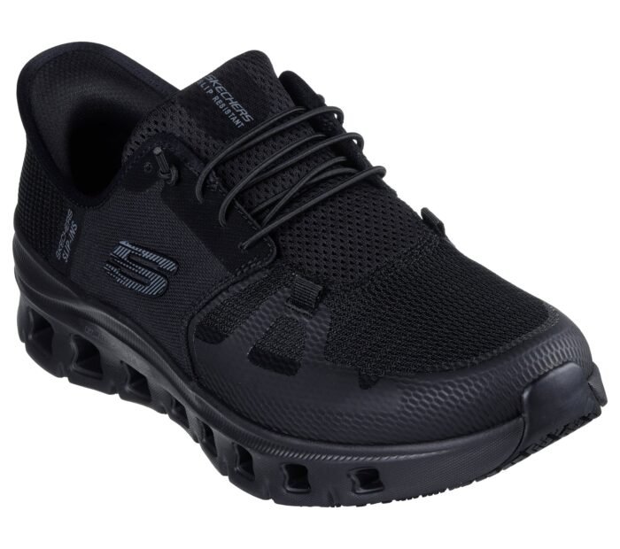 Zapatillas ocupacional Skechers Glide-Step Pro Negro - Imagen 2
