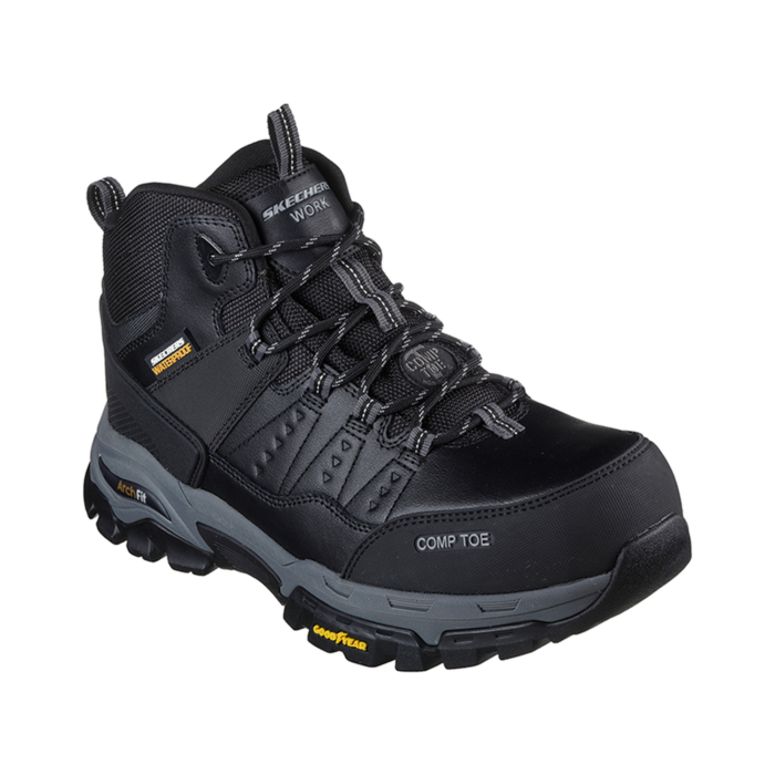 Botín de seguridad Skechers Arch Fit Tarver CT Negro - Imagen 2