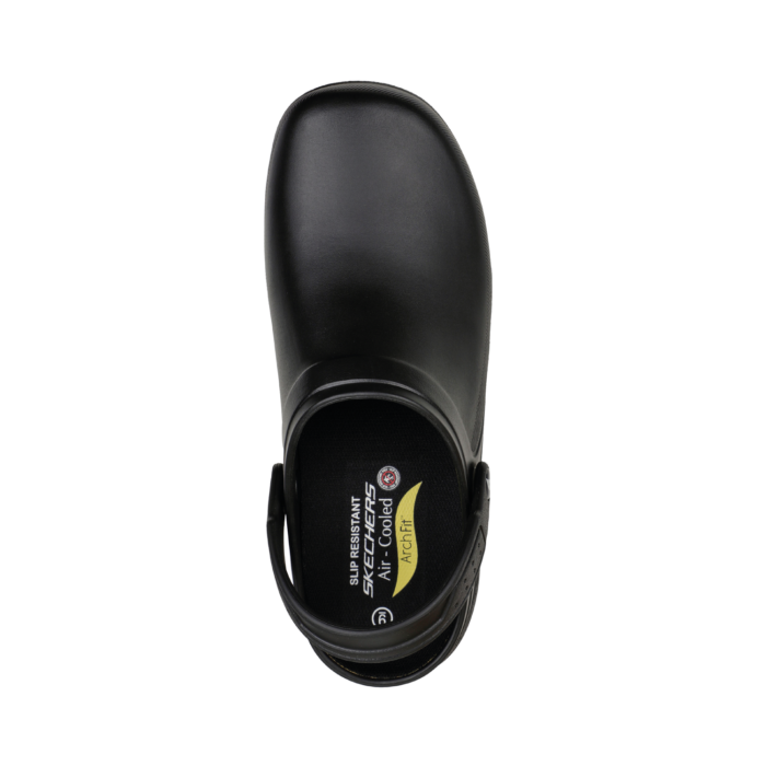 Zuecos ocupacional Skechers Arch Fit Riverbound Negro - Imagen 3