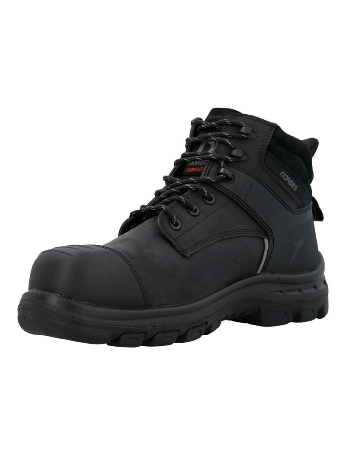Botín de seguridad Norseg NS 585 Black CT - Imagen 3