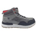 Botín de seguridad Edelbrock VANSKY ARTIC GRAY/RED