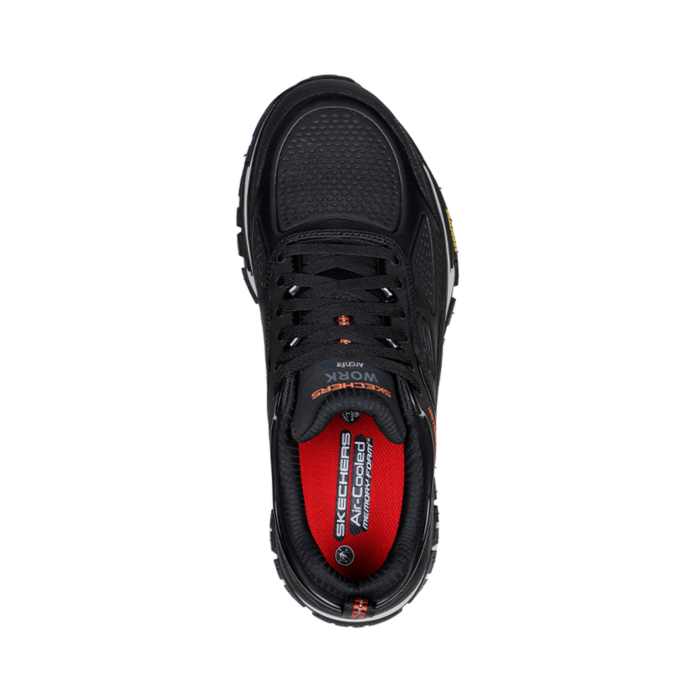 Zapato de Seguridad Skechers Arch Fit Road Walker Raylan Negro - Imagen 3