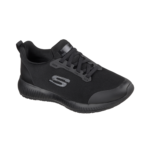 Zapatillas ocupacional Skechers Squad Negro - Imagen 2