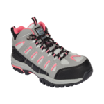 Botín de seguridad Skechers Bellshill ST Gris Rosado - Imagen 2