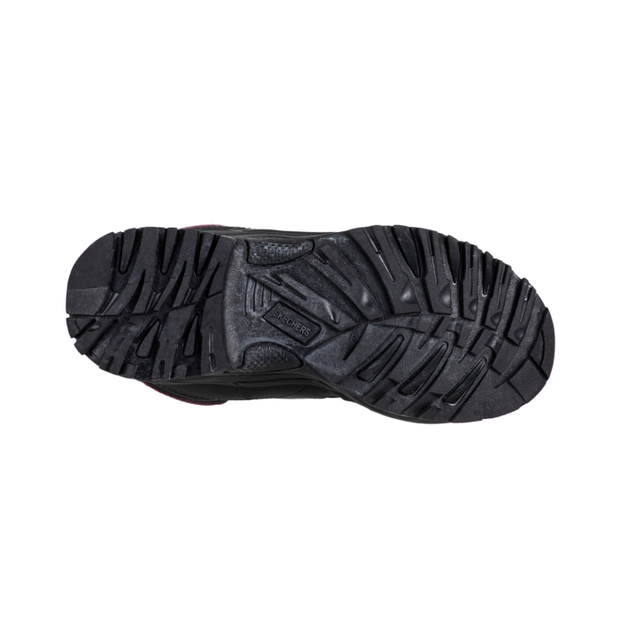 Botín de seguridad Skechers Pomeria Negro Morado - Imagen 4