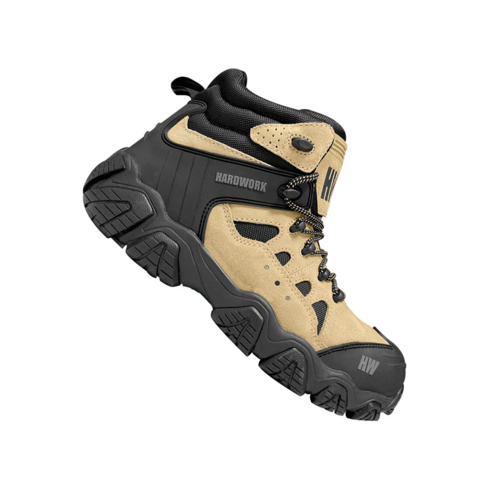 Botín de seguridad Hardwork HW Explorer Beige - Imagen 4